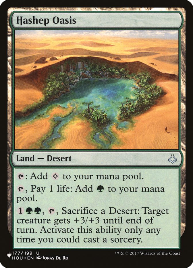 Hashep Oasis [The List] | Odin's Place