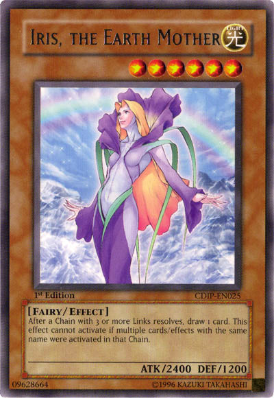 Iris, the Earth Mother [CDIP-EN025] Rare | Odin's Place