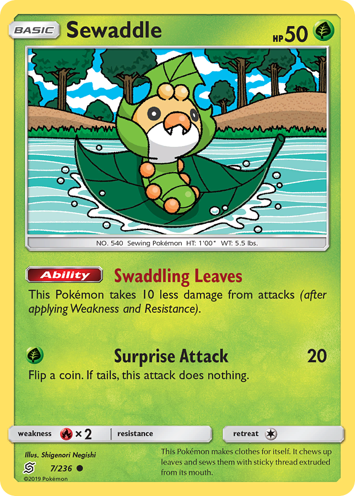 Sewaddle (7/236) [Sun & Moon: Unified Minds] | Odin's Place