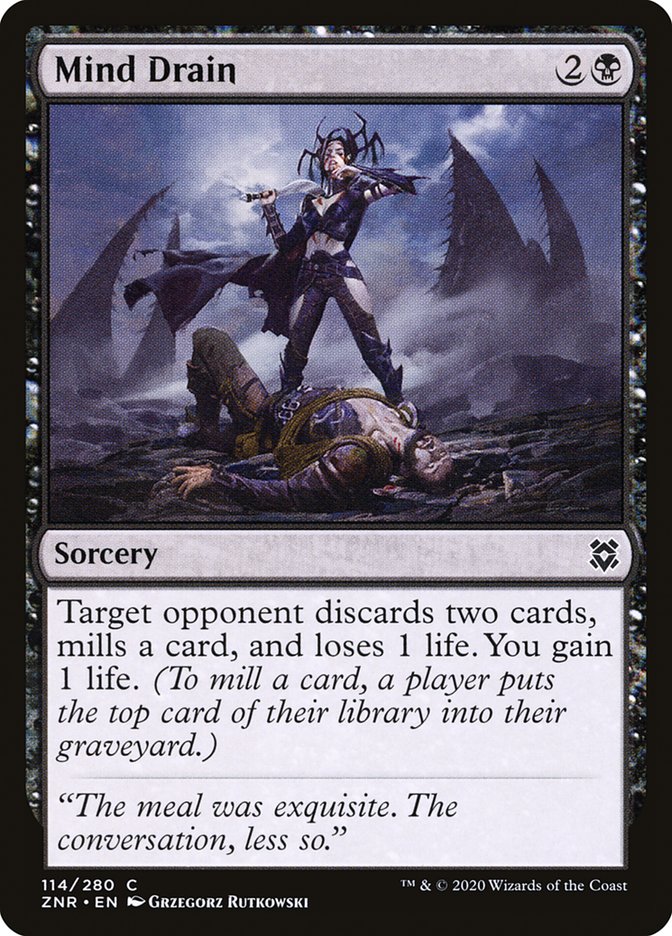 Mind Drain [Zendikar Rising] | Odin's Place