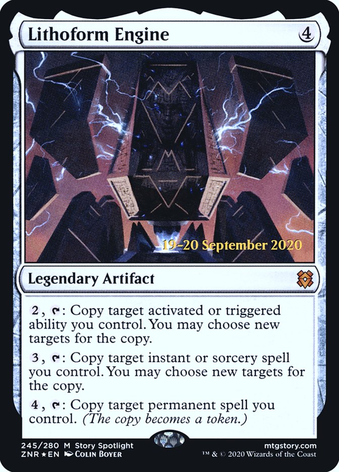 Lithoform Engine [Zendikar Rising Prerelease Promos] | Odin's Place