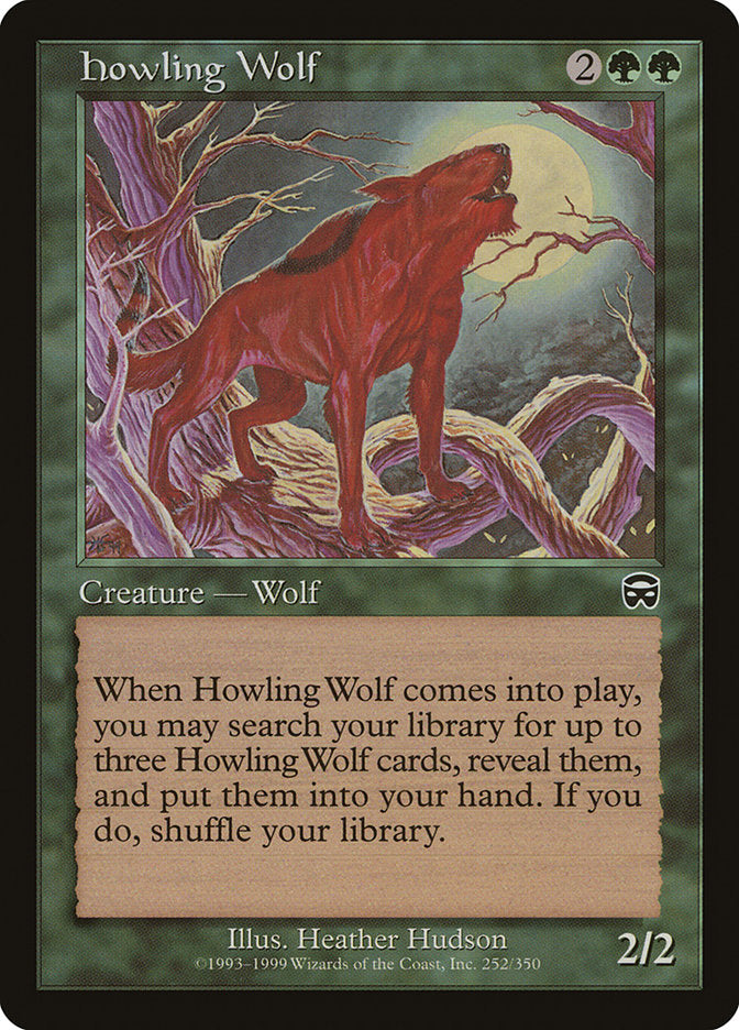 Howling Wolf (252) [Mercadian Masques] | Odin's Place