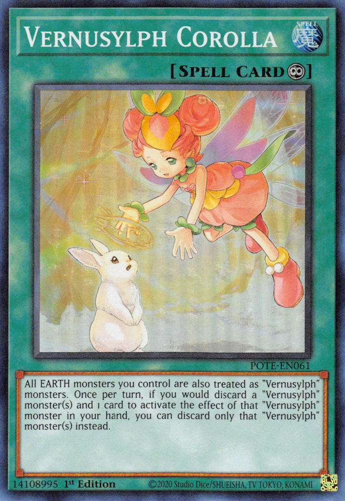 Vernusylph Corolla [POTE-EN061] Super Rare | Odin's Place