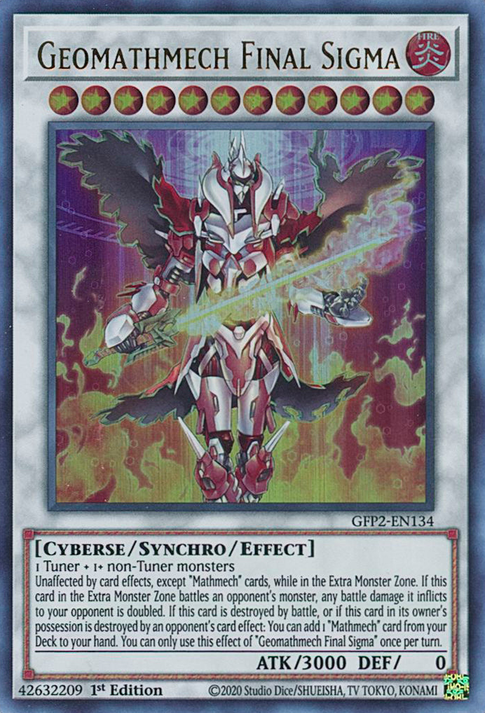 Geomathmech Final Sigma [GFP2-EN134] Ultra Rare | Odin's Place