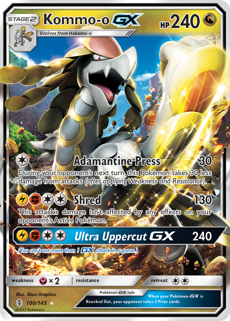 Kommo-o GX (100/145) [Sun & Moon: Guardians Rising] | Odin's Place