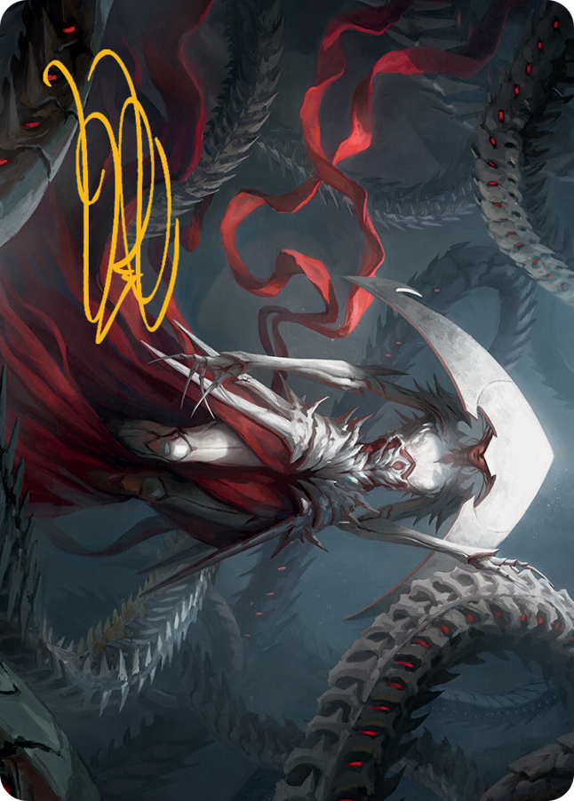 Elesh Norn Art Card (Gold-Stamped Signature) [March of the Machine Art Series] | Odin's Place