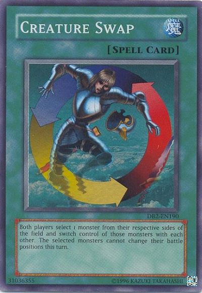 Creature Swap [DB2-EN190] Super Rare | Odin's Place