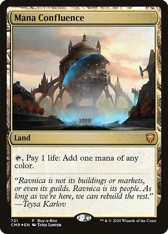 Mana Confluence (Buy-A-Box) [Commander Legends Promos] | Odin's Place