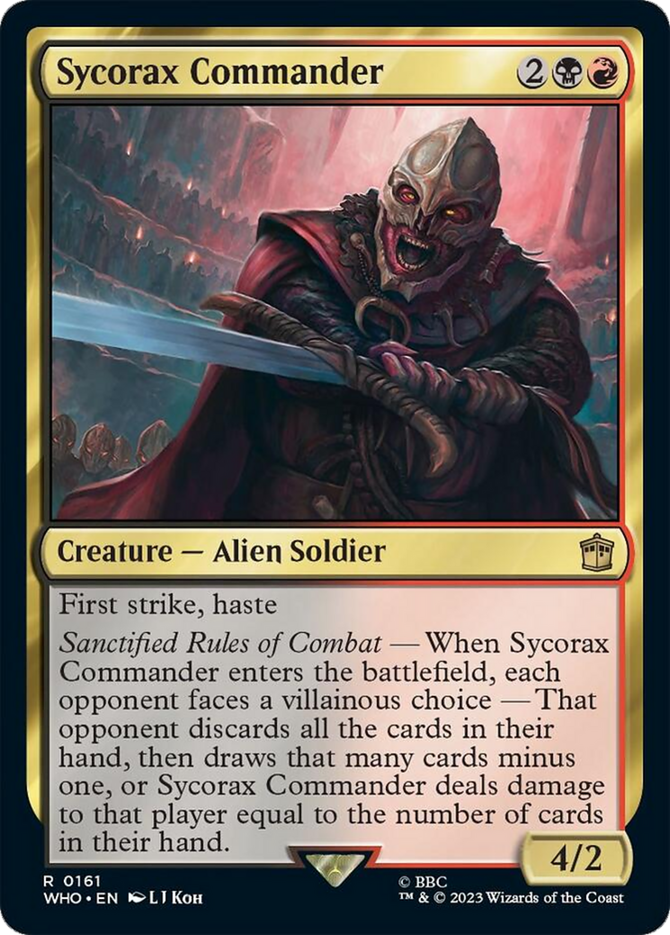 Sycorax Commander [Doctor Who] | Odin's Place