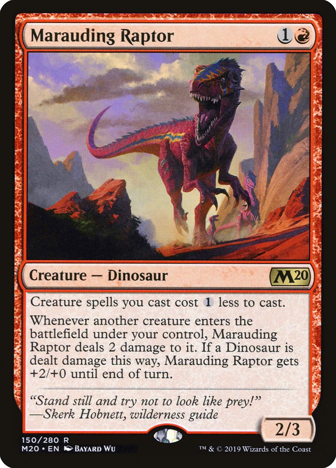 Marauding Raptor [Core Set 2020] | Odin's Place