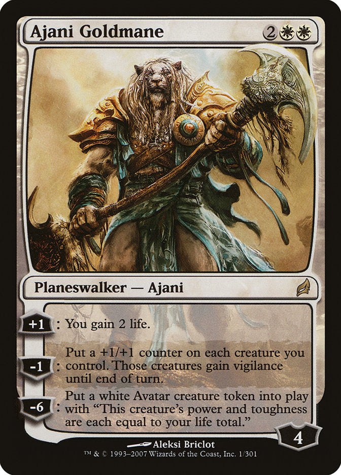Ajani Goldmane (1) [Lorwyn] | Odin's Place