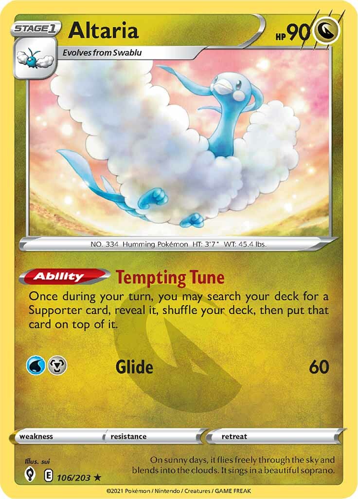 Altaria (106/203) [Sword & Shield: Evolving Skies] | Odin's Place