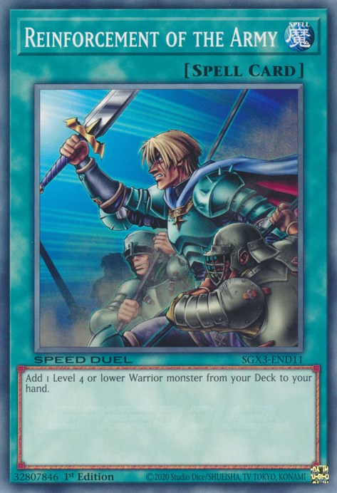 Reinforcement of the Army [SGX3-END11] Common | Odin's Place