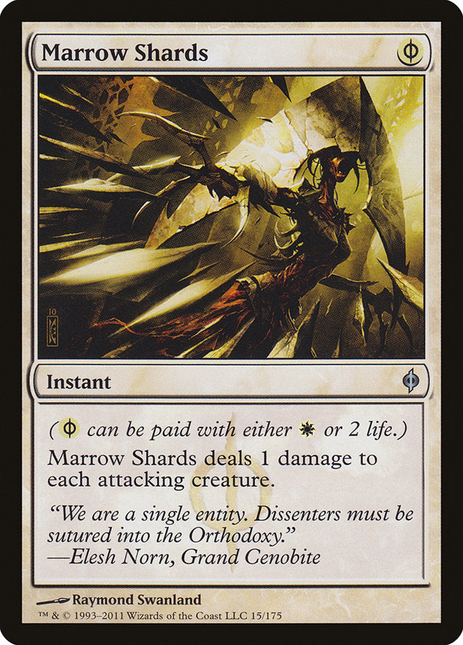 Marrow Shards (15) [New Phyrexia] | Odin's Place