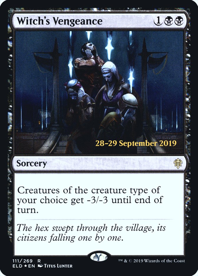 Witch's Vengeance [Throne of Eldraine Prerelease Promos] | Odin's Place