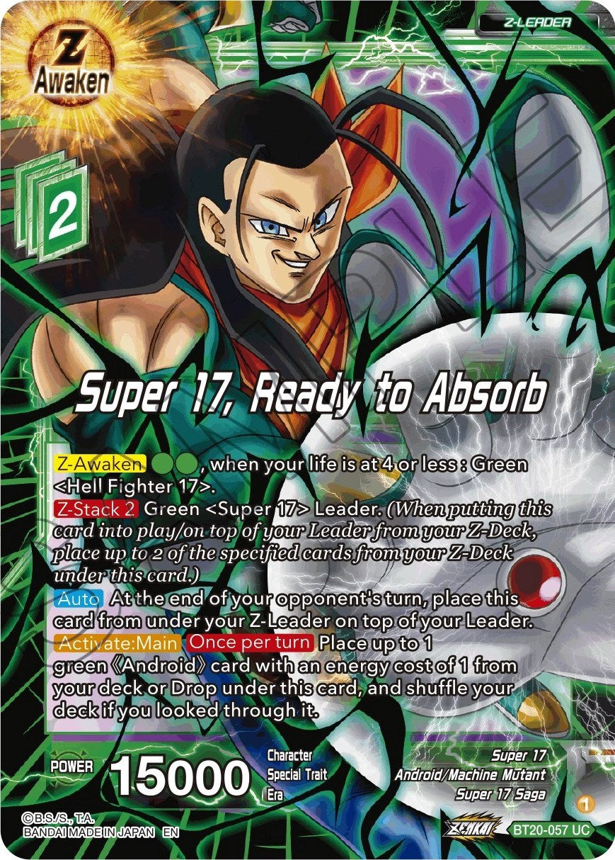 Super 17, Ready to Absorb (BT20-057) [Power Absorbed] | Odin's Place