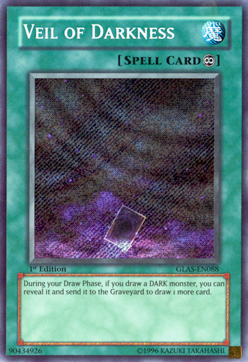 Veil of Darkness [GLAS-EN088] Secret Rare | Odin's Place