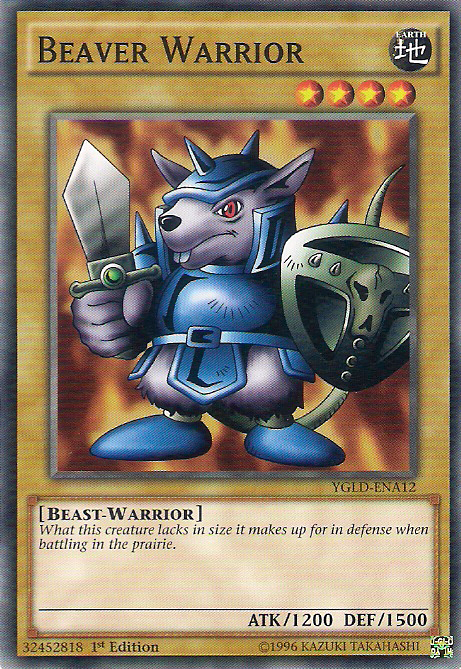 Beaver Warrior [YGLD-ENA12] Common | Odin's Place