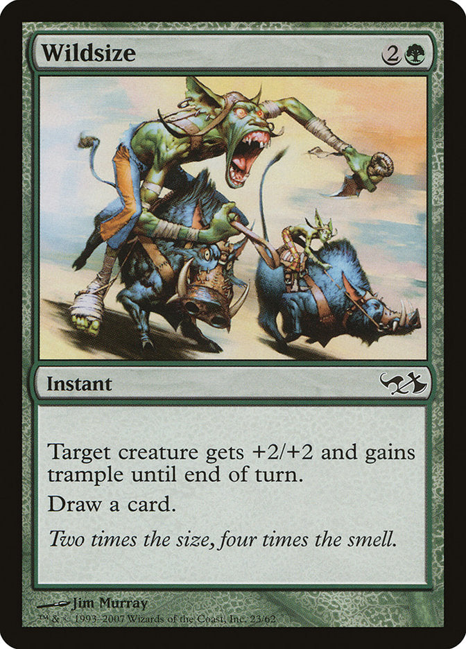 Wildsize (23) [Duel Decks: Elves vs. Goblins] | Odin's Place