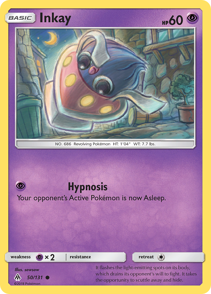Inkay (50/131) [Sun & Moon: Forbidden Light] | Odin's Place
