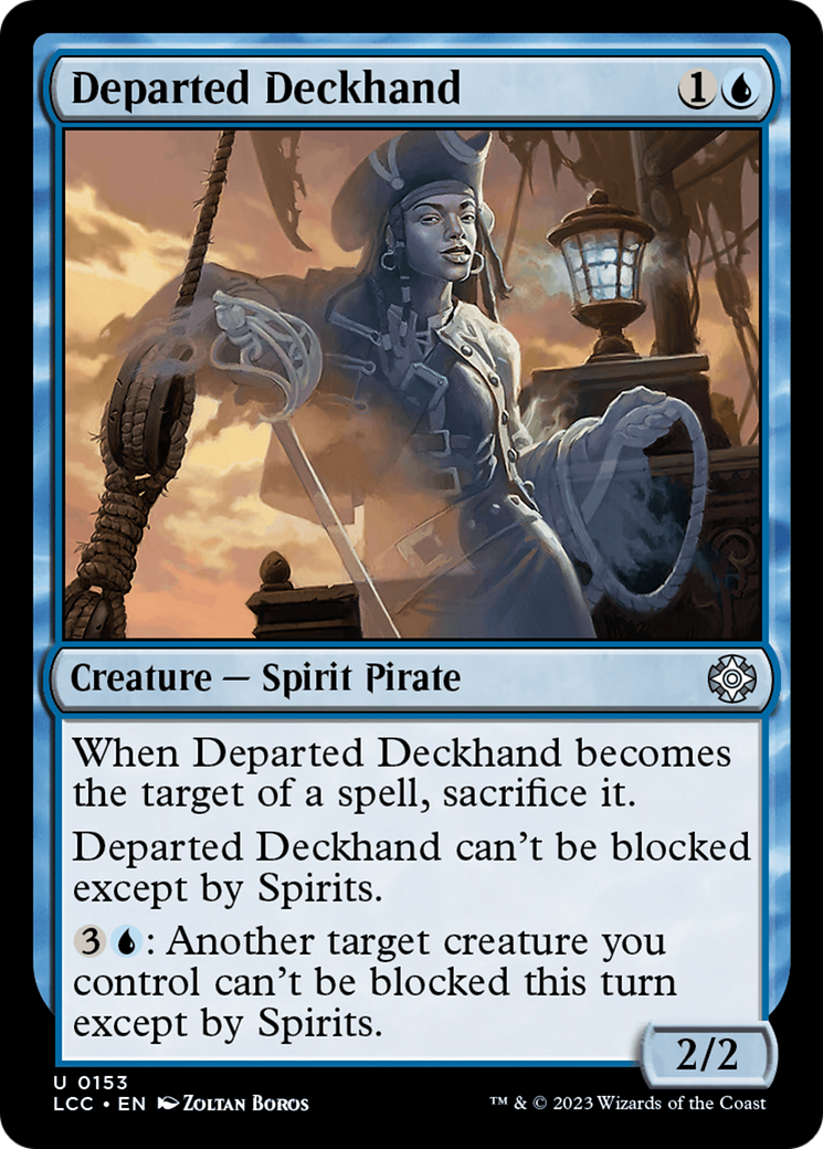 Departed Deckhand [The Lost Caverns of Ixalan Commander] | Odin's Place