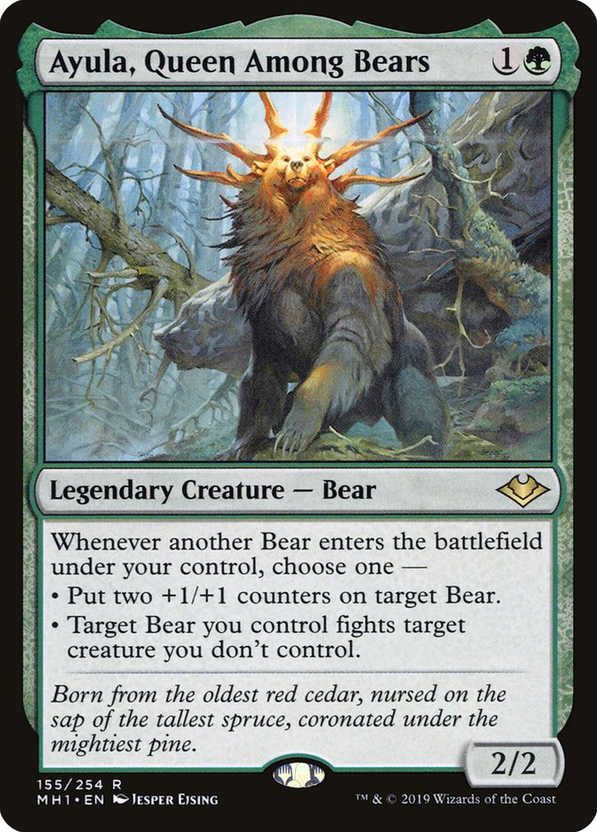 Ayula, Queen Among Bears (155) [Modern Horizons] | Odin's Place