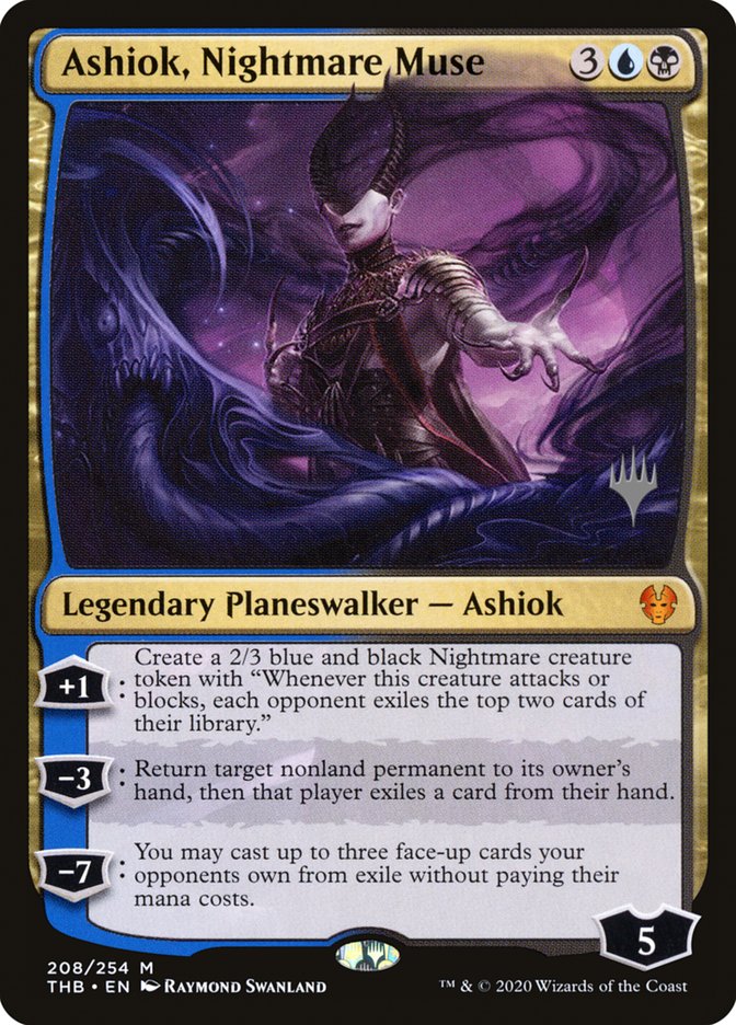 Ashiok, Nightmare Muse (Promo Pack) [Theros Beyond Death Promos] | Odin's Place