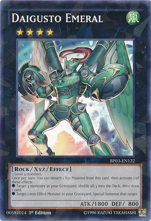 Daigusto Emeral [BP03-EN122] Shatterfoil Rare | Odin's Place