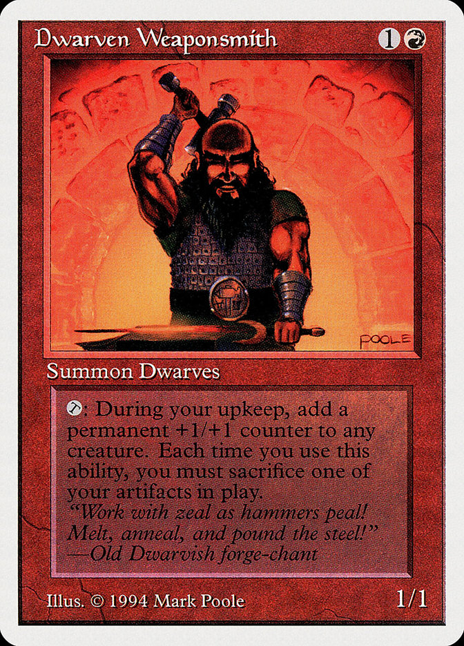 Dwarven Weaponsmith [Summer Magic / Edgar] | Odin's Place