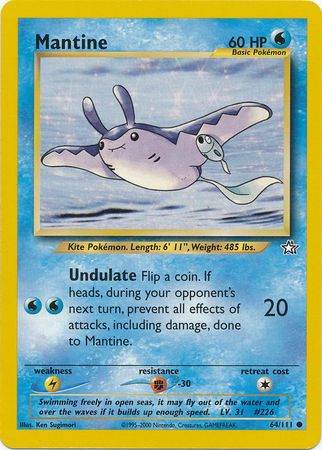 Mantine (64/111) [Neo Genesis Unlimited] | Odin's Place