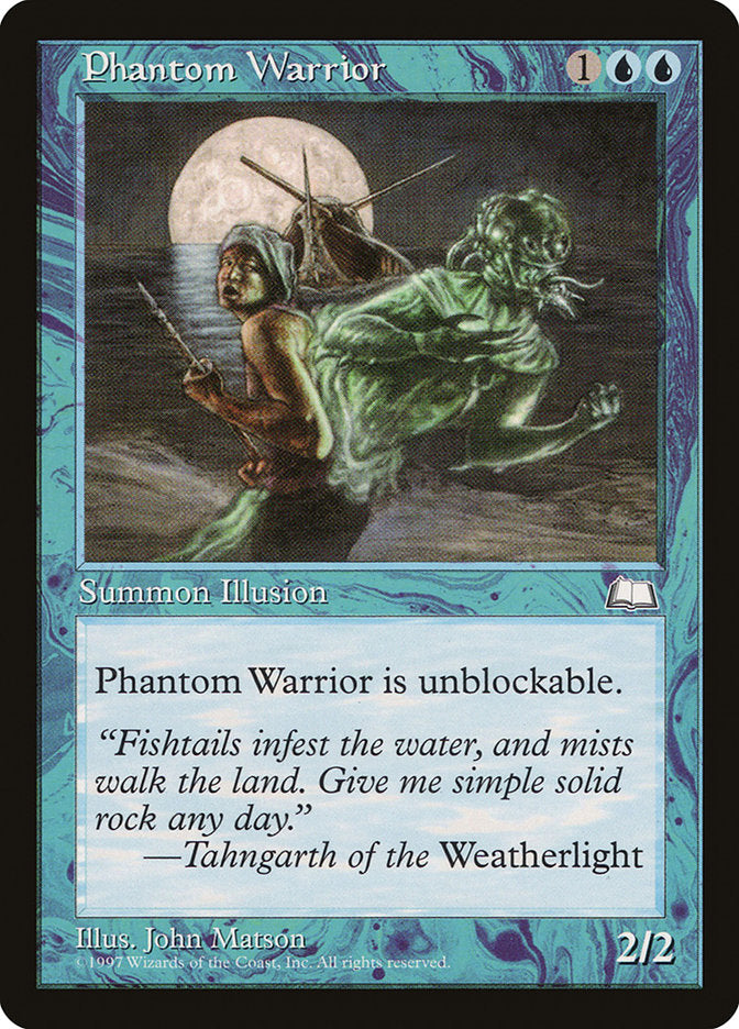 Phantom Warrior (48) [Weatherlight] | Odin's Place