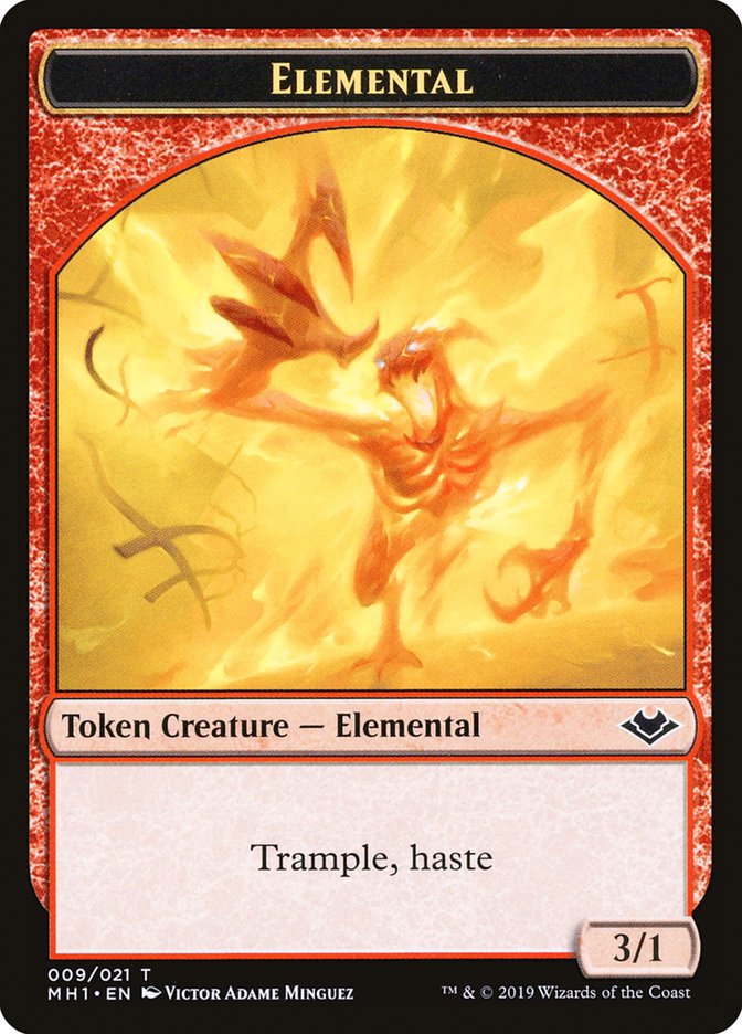 Bird (003) // Elemental (009) Double-Sided Token [Modern Horizons Tokens] | Odin's Place
