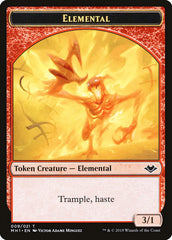 Soldier (004) // Elemental (009) Double-Sided Token [Modern Horizons Tokens] | Odin's Place
