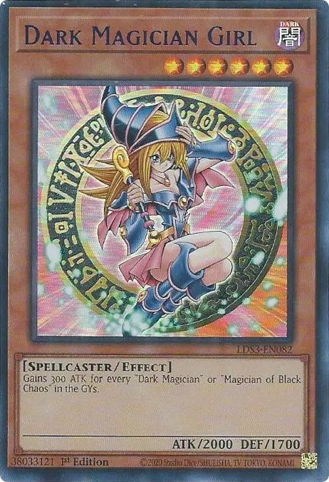 Dark Magician Girl (Blue) [LDS3-EN082] Ultra Rare | Odin's Place