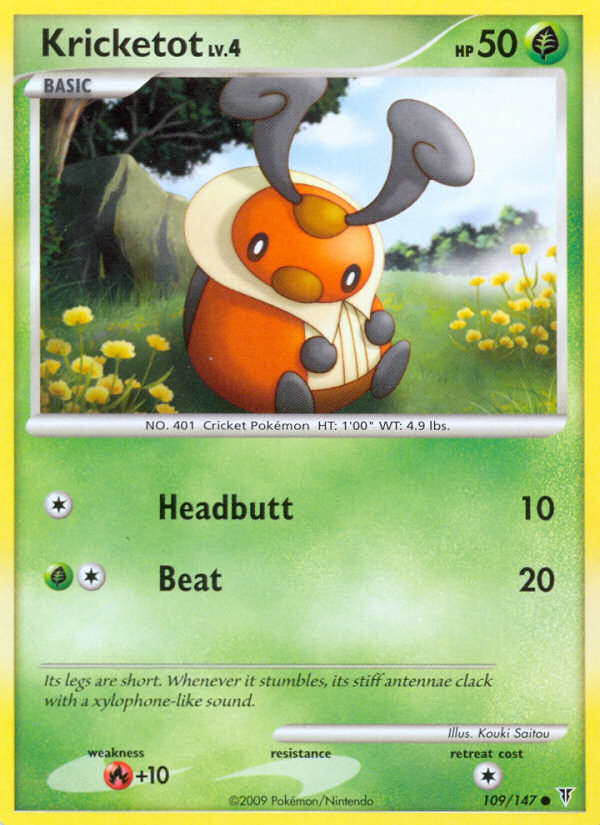 Kricketot (109/147) [Platinum: Supreme Victors] | Odin's Place