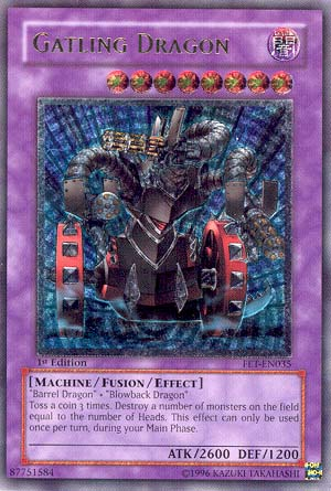 Gatling Dragon [FET-EN035] Ultimate Rare | Odin's Place