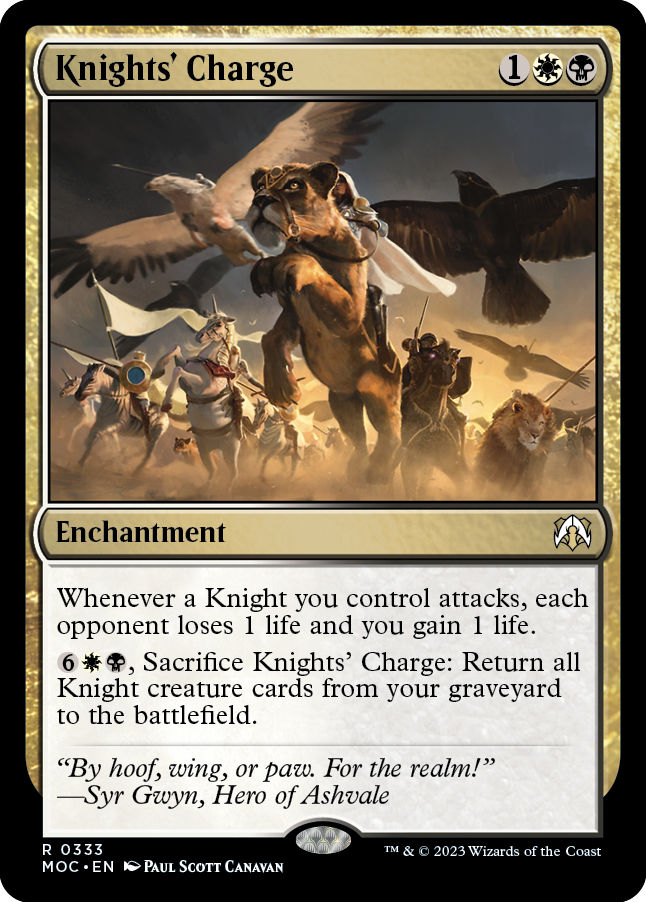 Knights' Charge [March of the Machine Commander] | Odin's Place