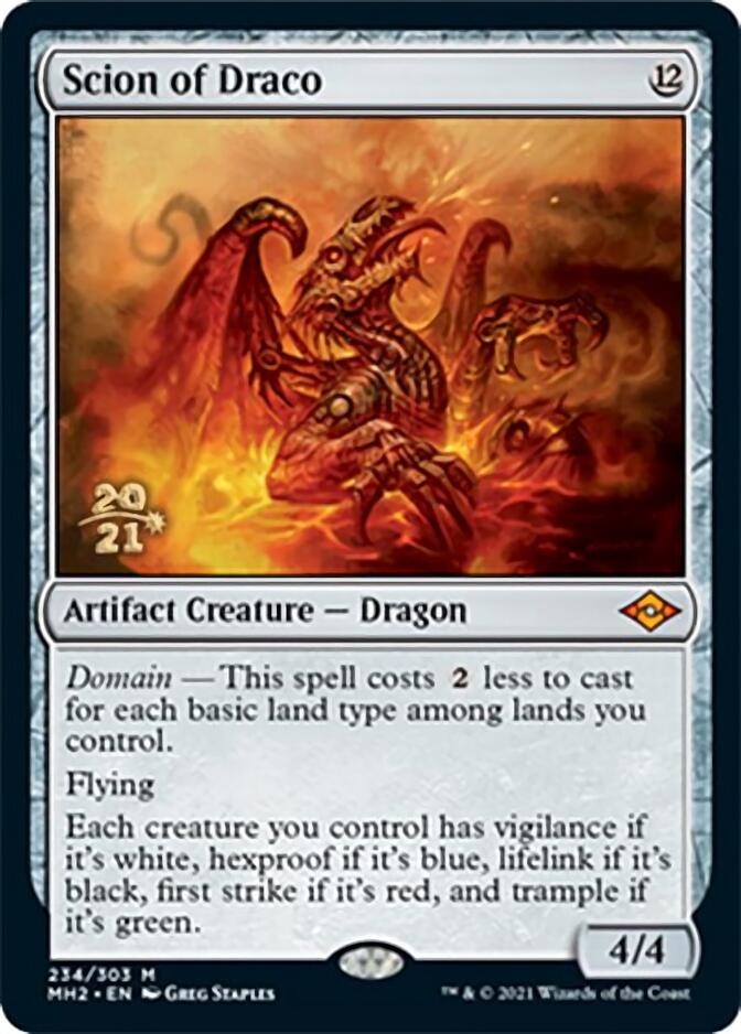 Scion of Draco [Modern Horizons 2 Prerelease Promos] | Odin's Place