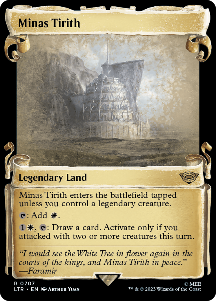 Minas Tirith [The Lord of the Rings: Tales of Middle-Earth Showcase Scrolls] | Odin's Place