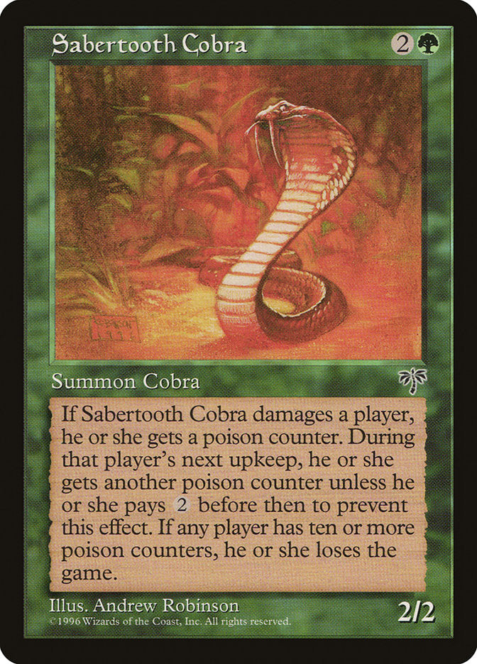 Sabertooth Cobra (238) [Mirage] | Odin's Place