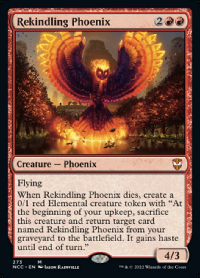 Rekindling Phoenix [Streets of New Capenna Commander] | Odin's Place