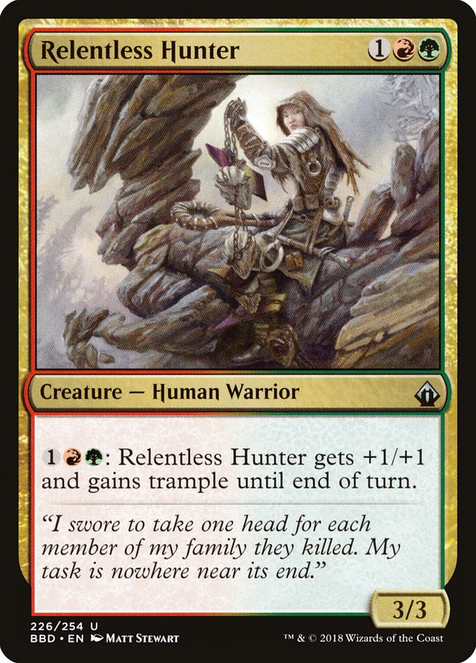 Relentless Hunter (226) [Battlebond] | Odin's Place