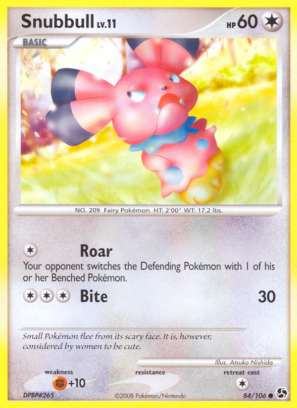 Snubbull (84/106) [Diamond & Pearl: Great Encounters] | Odin's Place