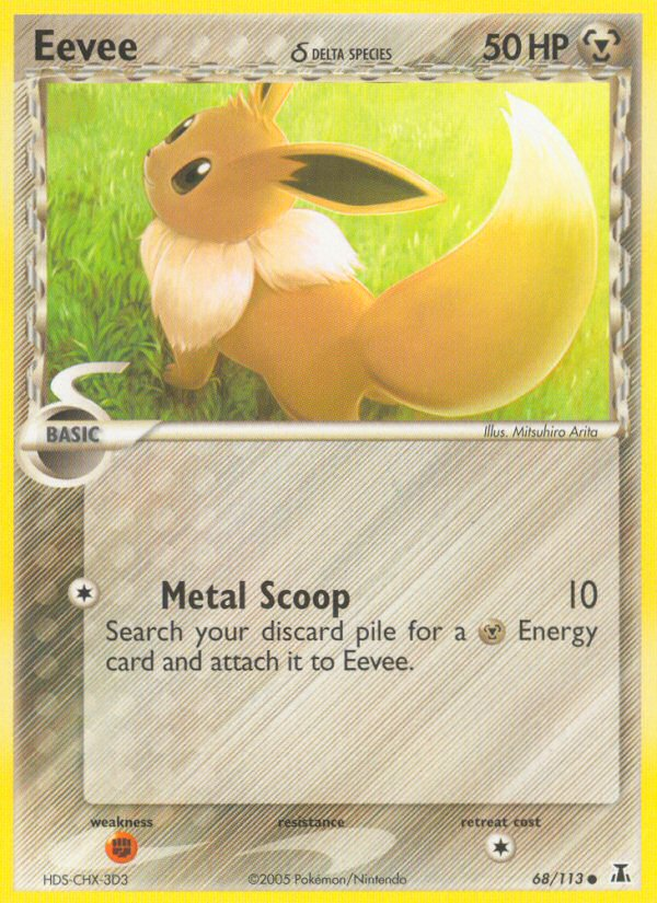 Eevee (68/113) (Delta Species) [EX: Delta Species] | Odin's Place