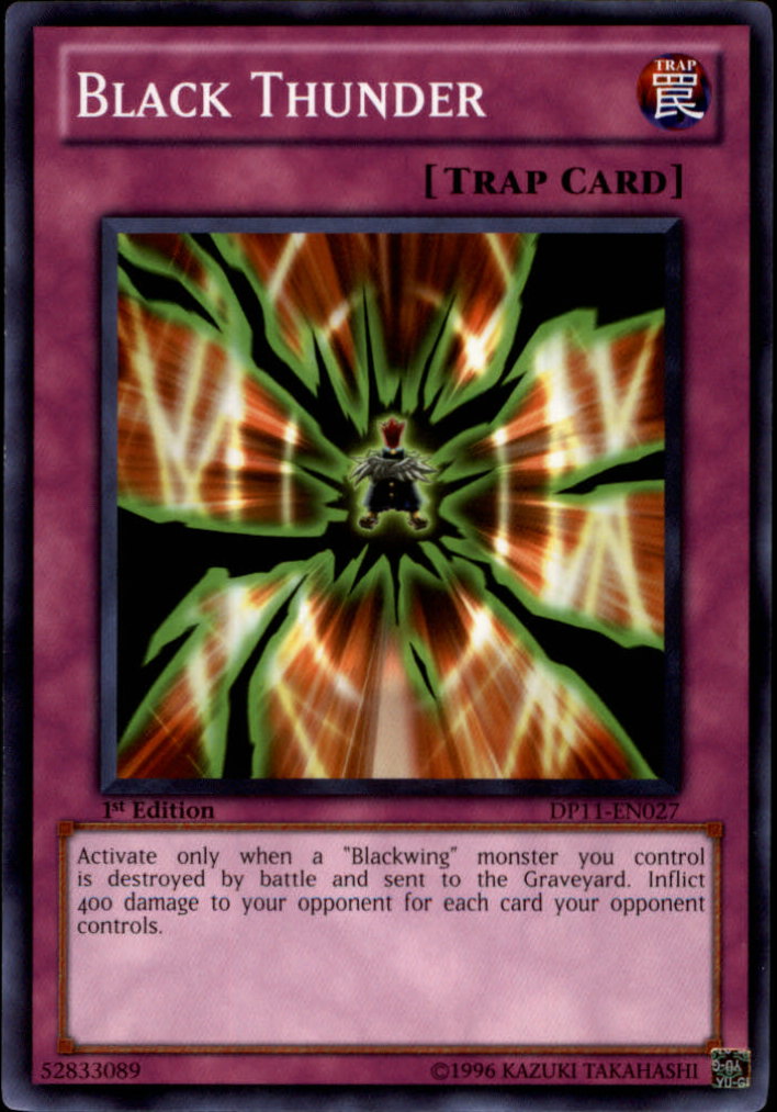Black Thunder [DP11-EN027] Common | Odin's Place