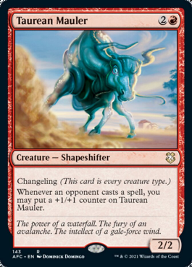 Taurean Mauler [Dungeons & Dragons: Adventures in the Forgotten Realms Commander] | Odin's Place