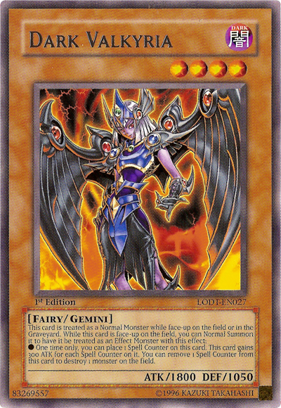 Dark Valkyria [LODT-EN027] Rare | Odin's Place