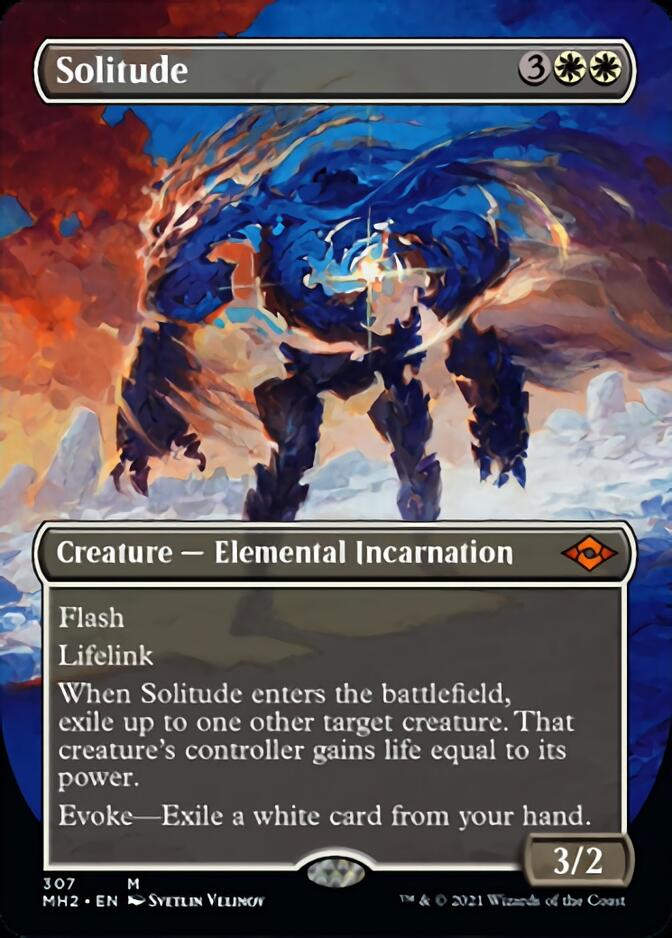 Solitude (Borderless Alternate Art) [Modern Horizons 2] | Odin's Place