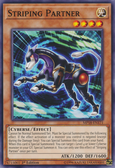 Striping Partner [MP18-EN171] Common | Odin's Place