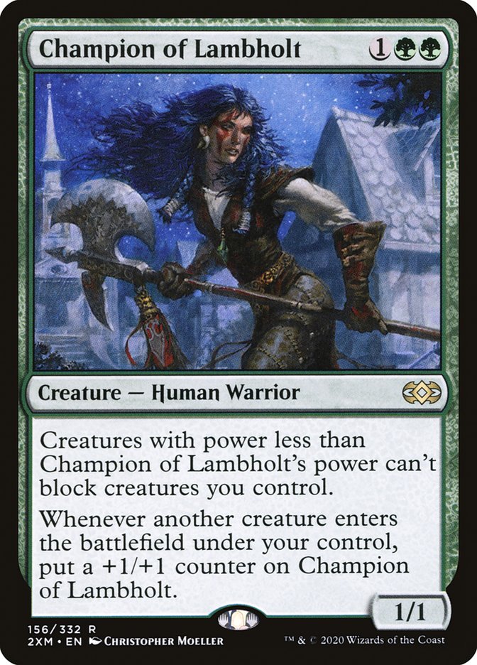 Champion of Lambholt [Double Masters] | Odin's Place